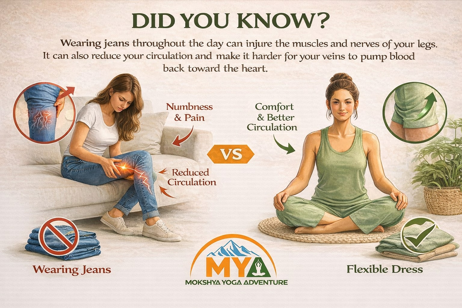 What You Wear Affects Your Praṇa: A Yogic View on Tight Clothing